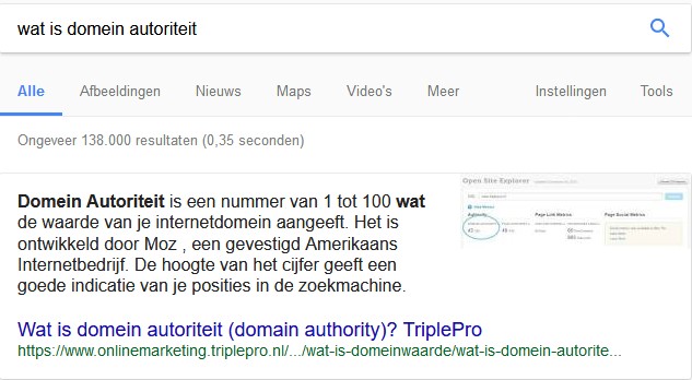 Wat is domein autoriteit?