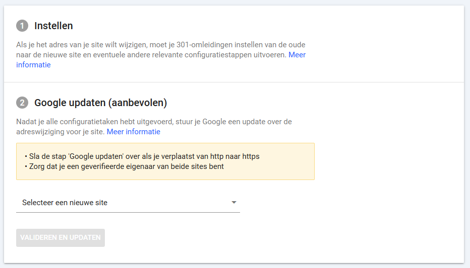 adreswijziging google search console